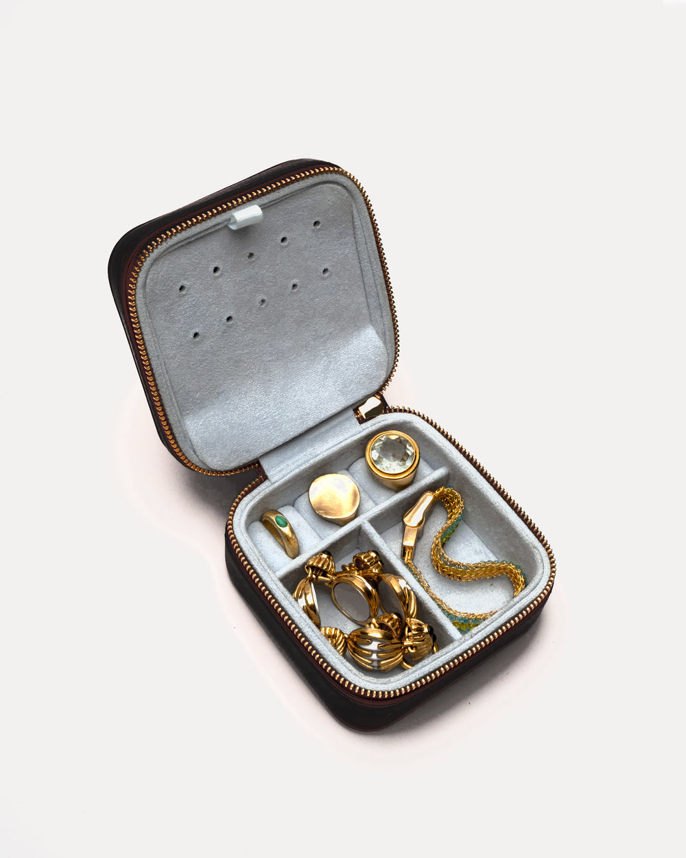 Small Jewelry Box Black Jewelry Case Frances Valentine