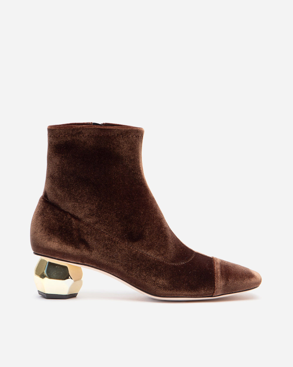 Marnie Boot - Velvet Chocolate Boots Frances Valentine