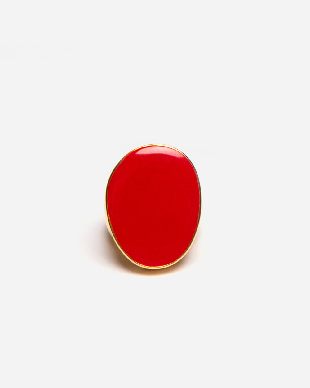 Enamel Palette Ring - Red Ring KJL