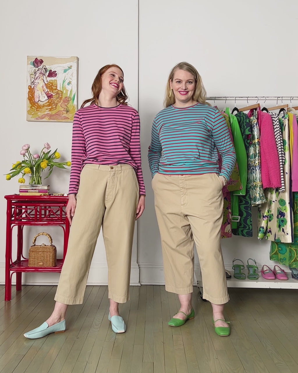 Boyfriend Khaki Pants Frances Valentine