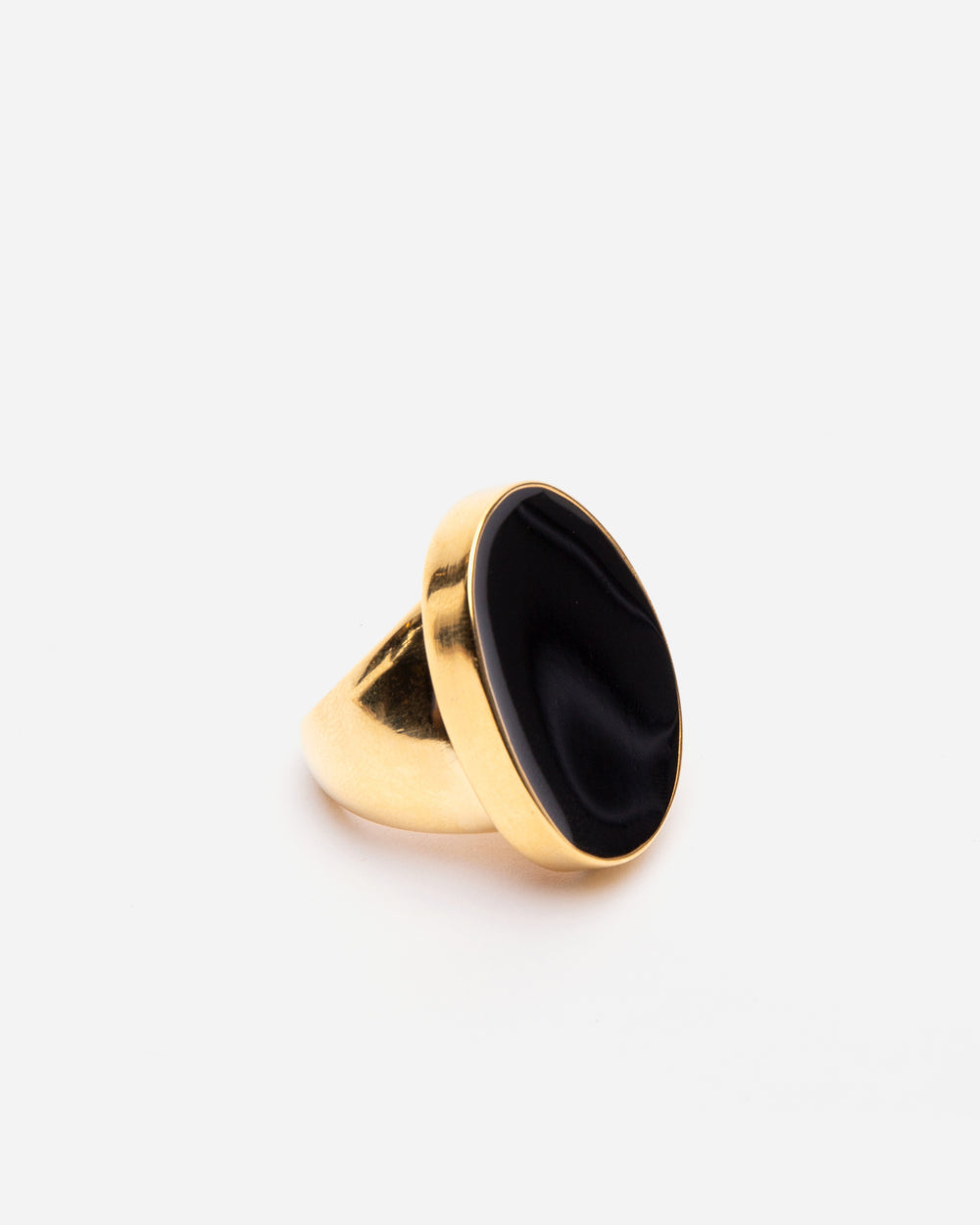 Enamel Palette Ring - Black Ring KJL