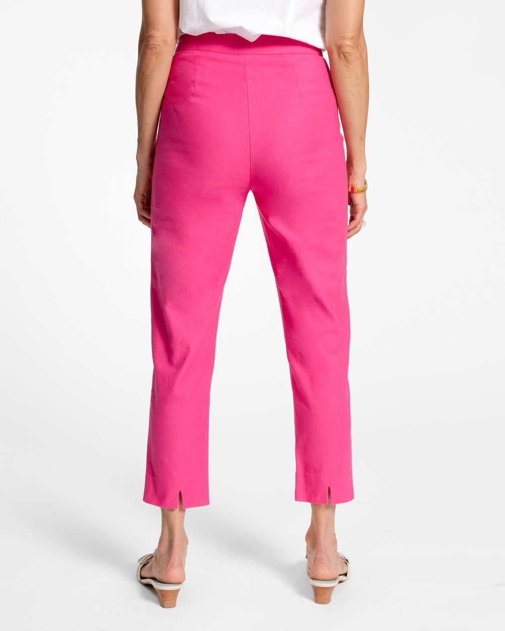 Lucy Cigarette Pant Cotton Stretch Pants Frances Valentine