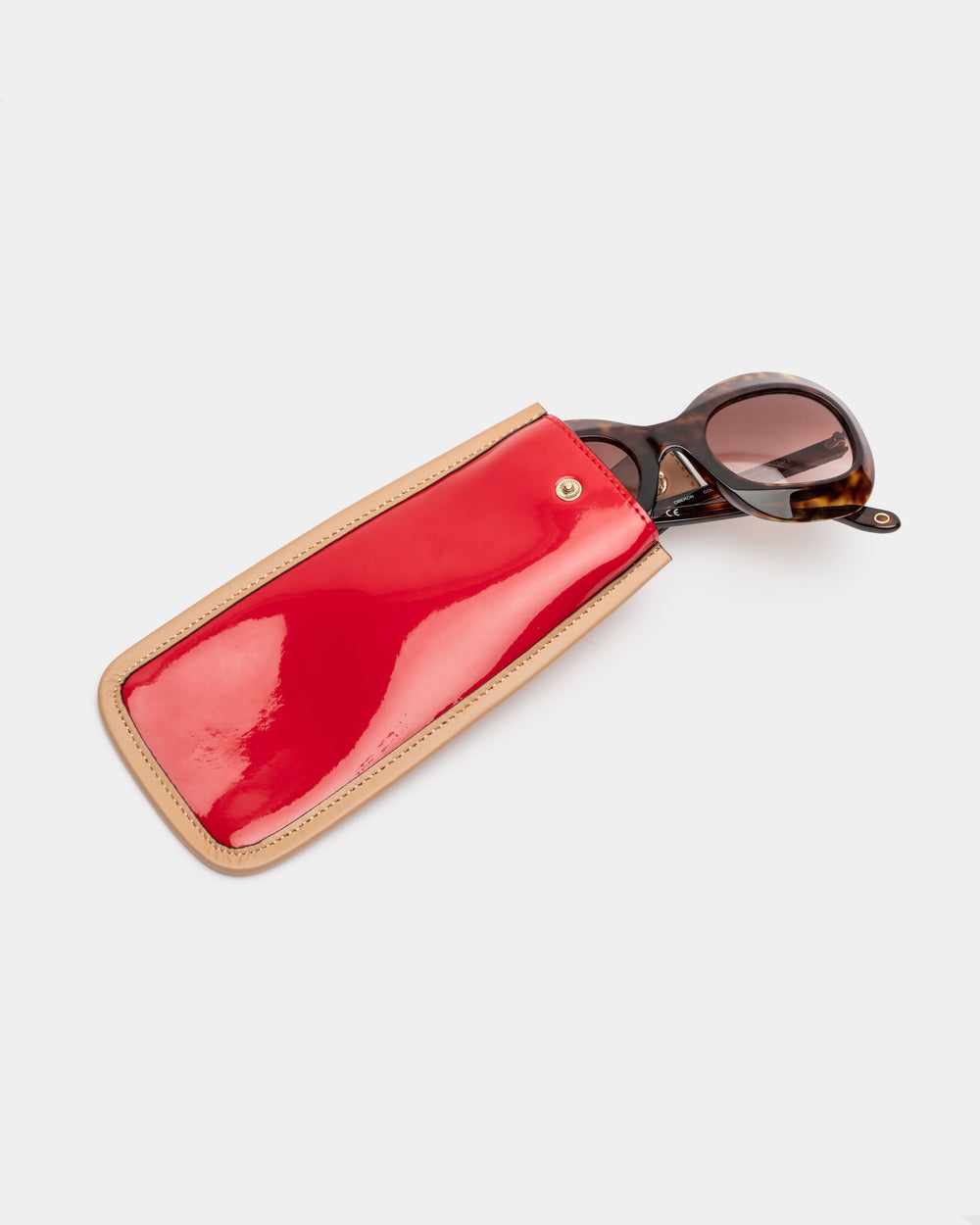 Glasses Case - Red Eyeglass Case Frances Valentine